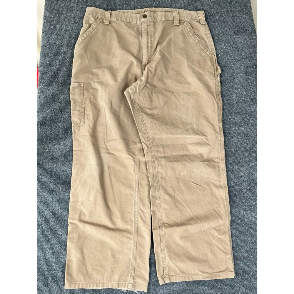 Carhartt Tan Corduroy Work Pants